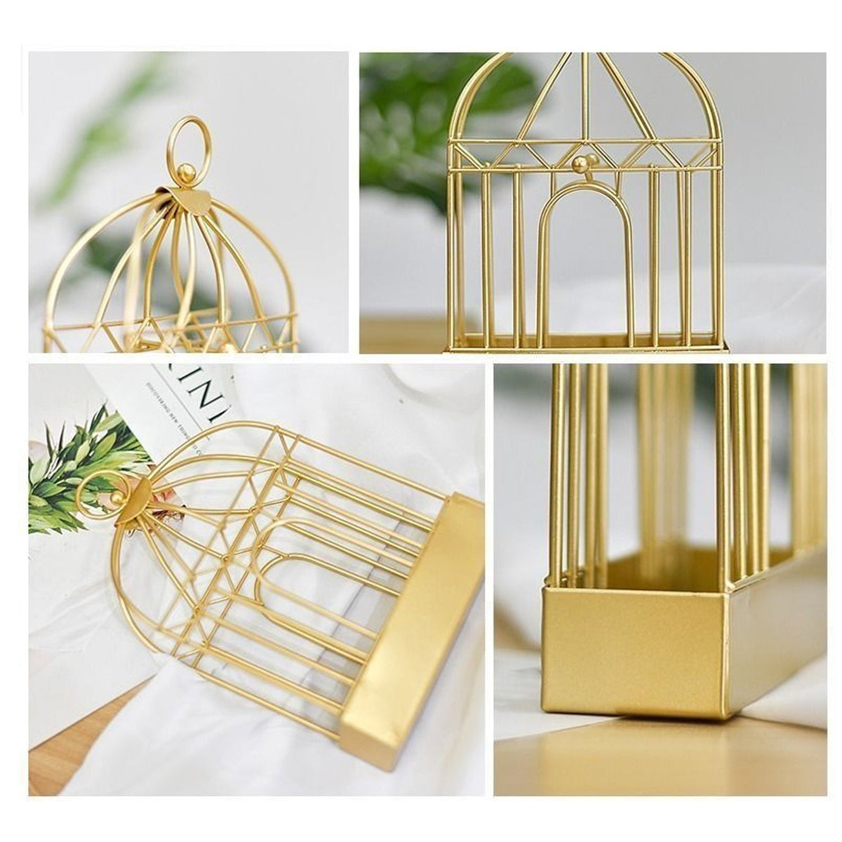 Vintage Birdcage Mosquito Coil Holder - Safe Iron Stand for Home & Office