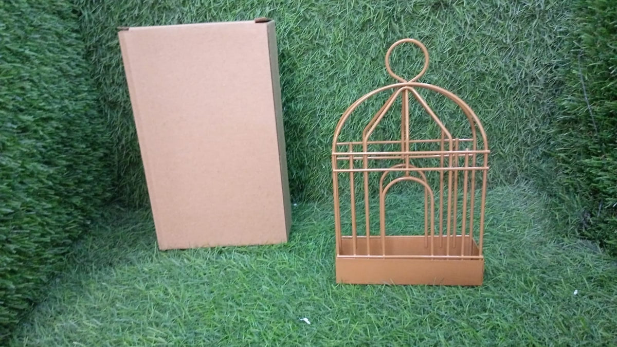 Vintage Birdcage Mosquito Coil Holder - Safe Iron Stand for Home & Office