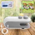 Mini Bag Sealer - 2 in 1 Seal & Cutter with USB Charging for Food Storage